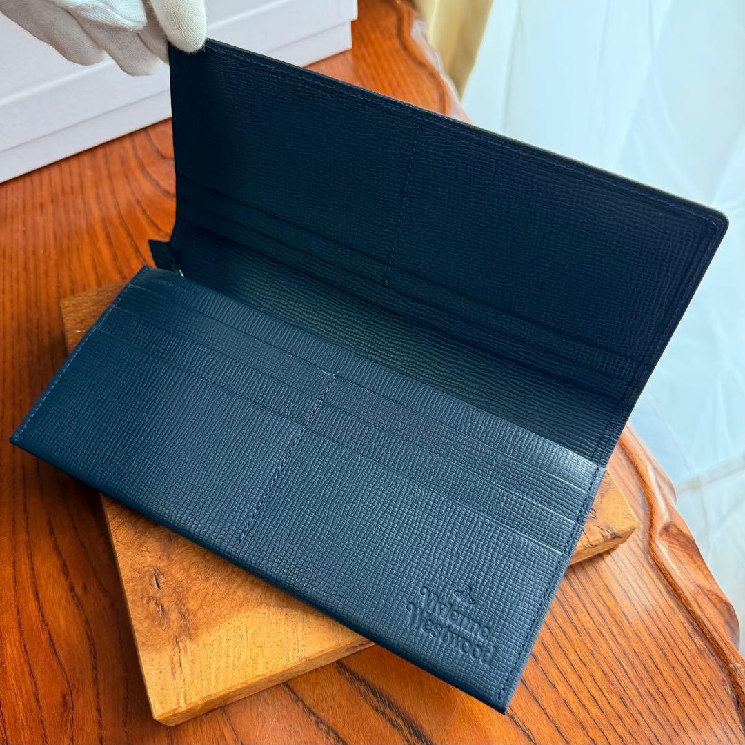 日本製/箱付/未使用/VivienneWestwoodオーブ/長財布