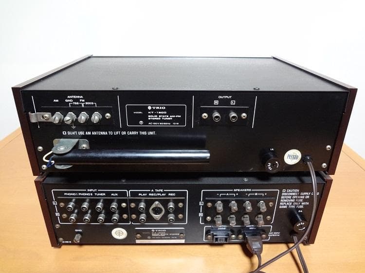 美品 完動品 TRIO KT-1300 KA-1200 （ミニコンポの先駆け）
