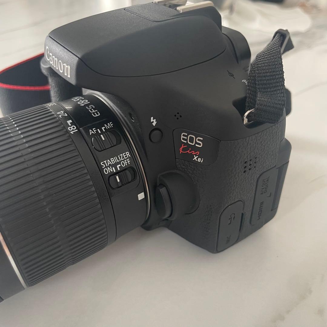 【美品】Ｃａｎｏｎ ＥＯＳ　Ｋｉｓｓ　Ｘ８ｉレンズセット