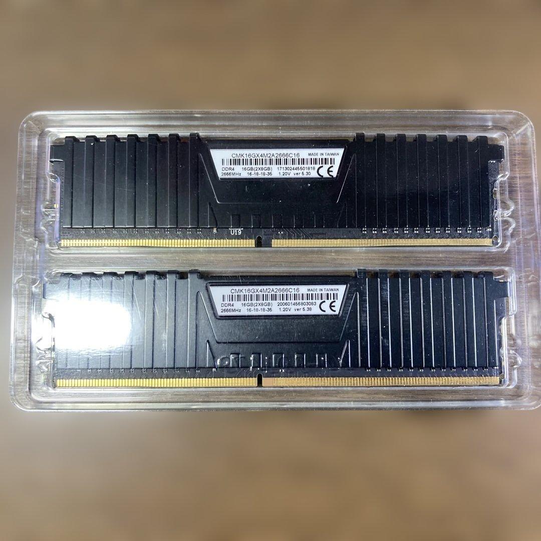 CORSAIR VENGEANCE LPX DDR4 16GB 2666MHz①