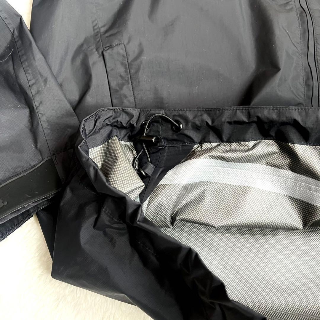 【F.C.Bristol】 撥水マウンテンパーカー レインジャケット BK XL