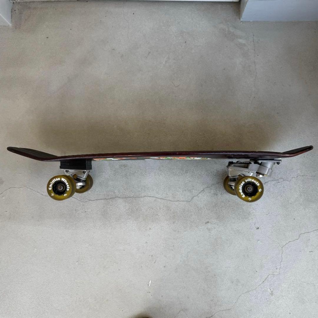 【本日限定】スケートボード ロング90cmコンプリート　キャデラックウィール