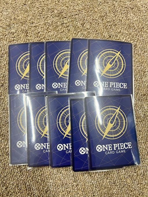 美品 ルフィ 最強ジャンプ5月号 学園プロモ 10枚セット P-075