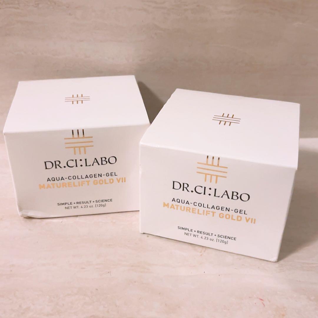 z1☆シーラボ アクアコラーゲンゲルマチュアリフトゴールドⅦ G7 120 ２点