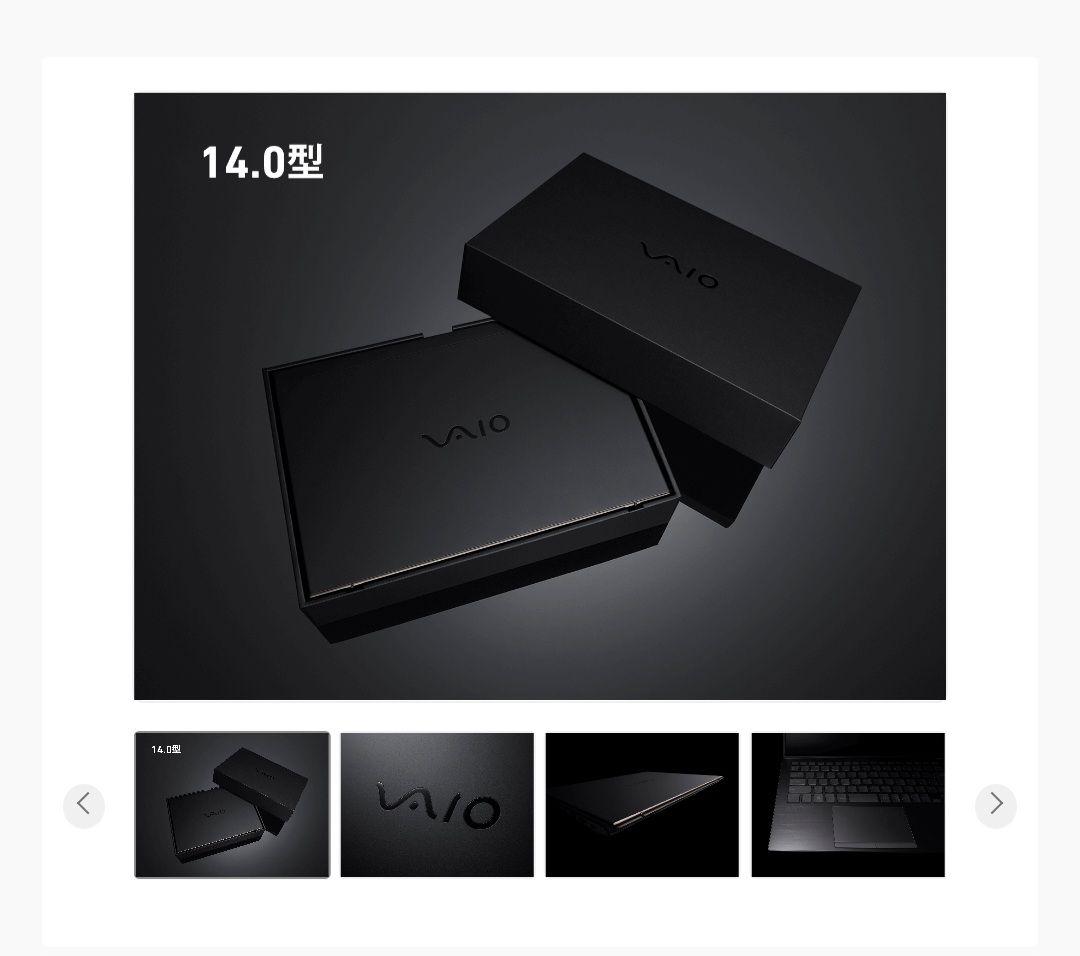 Windowsノート本体 VAIO SX14 ALL BLACK EDITION 1280P 32GB