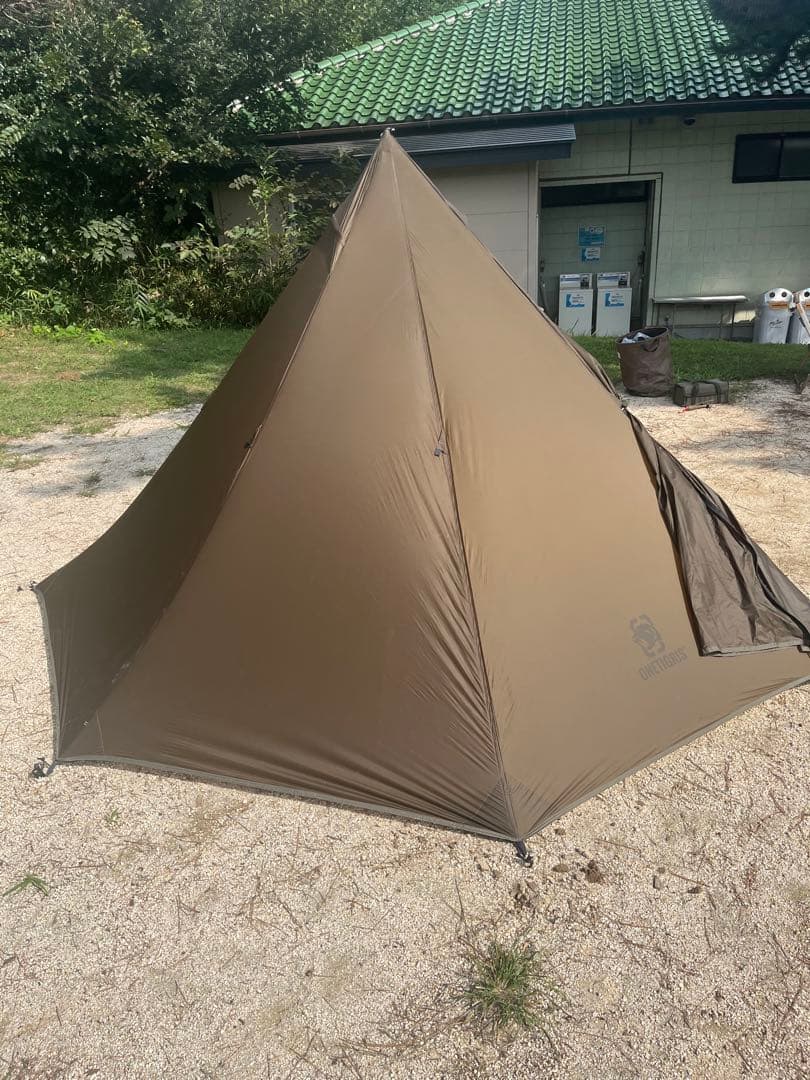 ONETIGRIS ティピー型キャンプテント BLACK orca