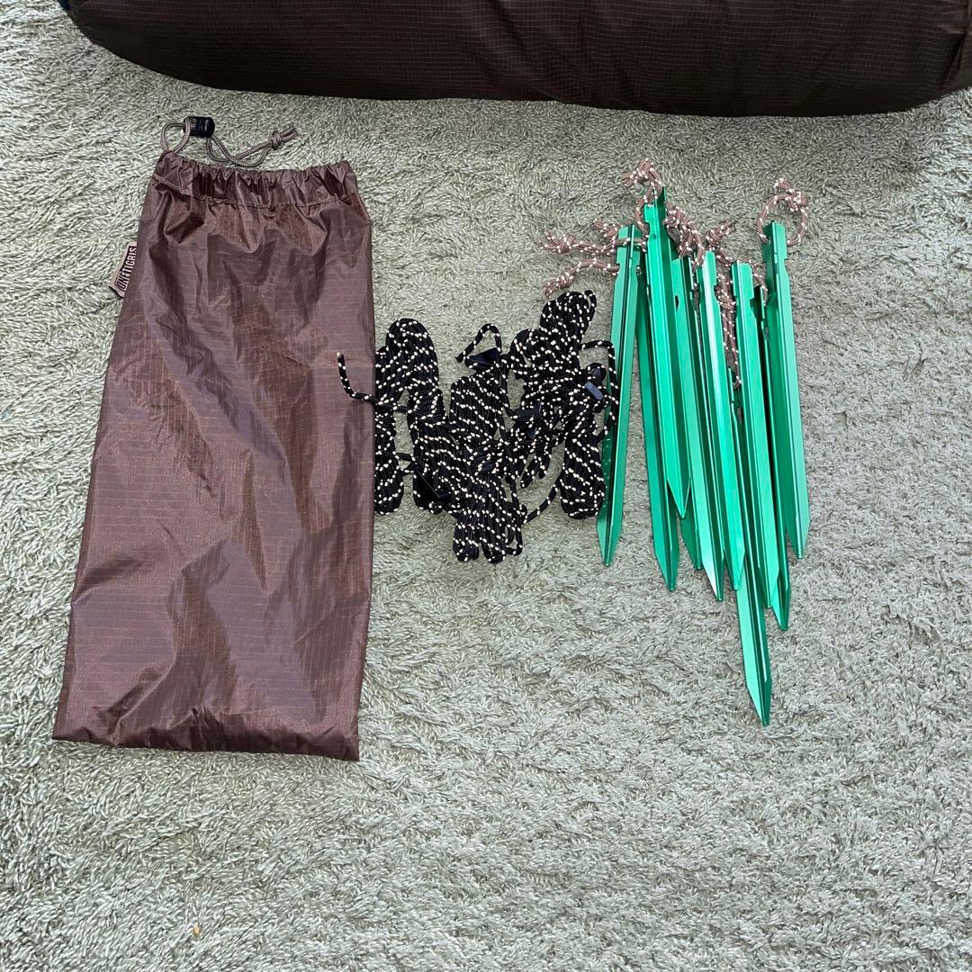 ONETIGRIS ティピー型キャンプテント BLACK orca