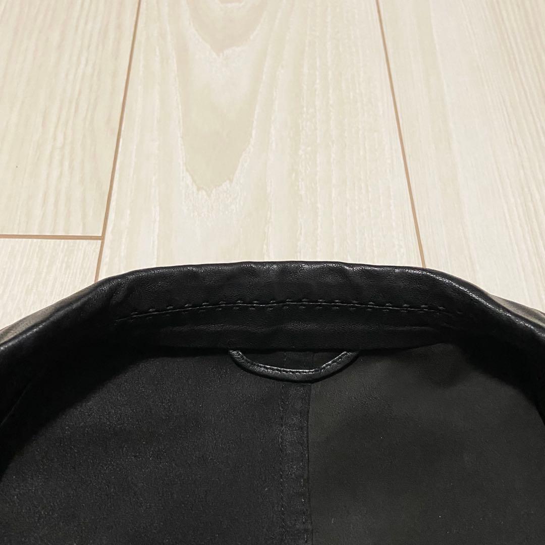 DSQUARED2 ディースクエアード 3つボタン レザー テーラージャケット