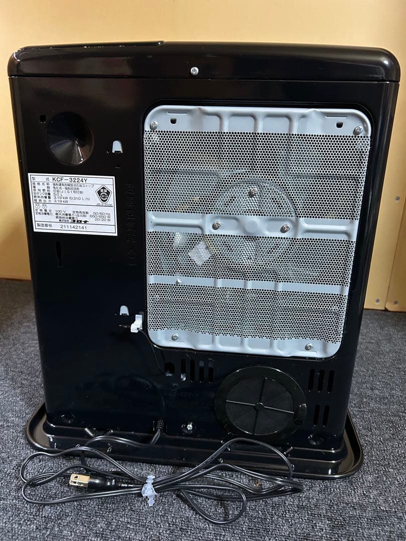 CORONA×コメリ 石油ファンヒーター 2024年製