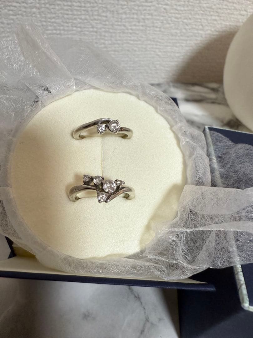 クリスタルリングセット