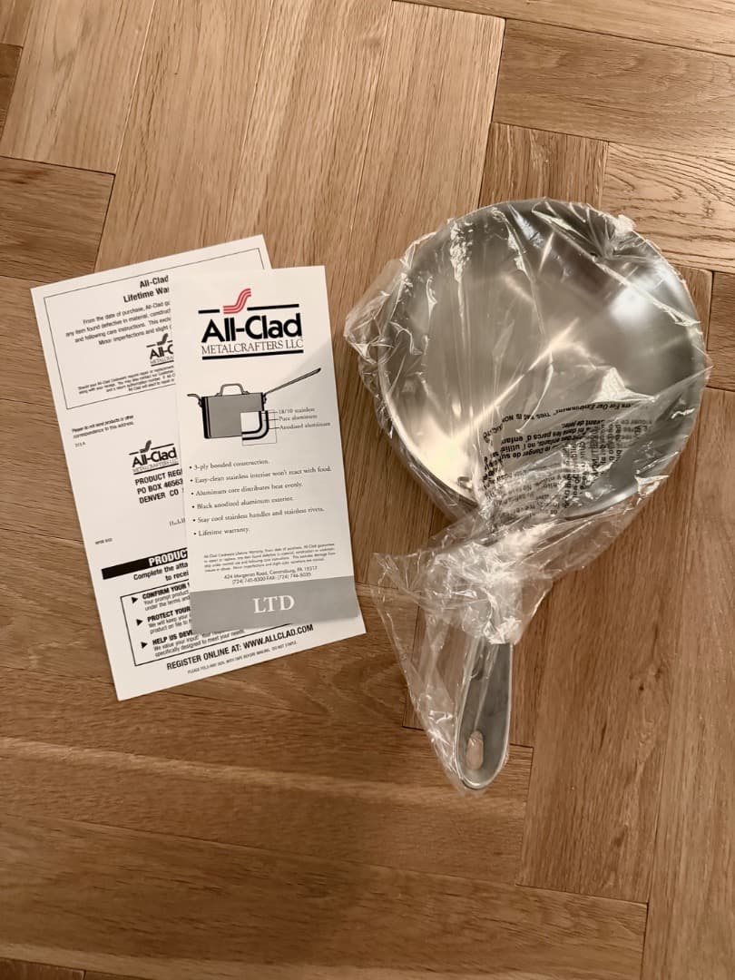 All-Clad オールクラッドLTD 小フライパン 7 1/2インチ 新品箱入