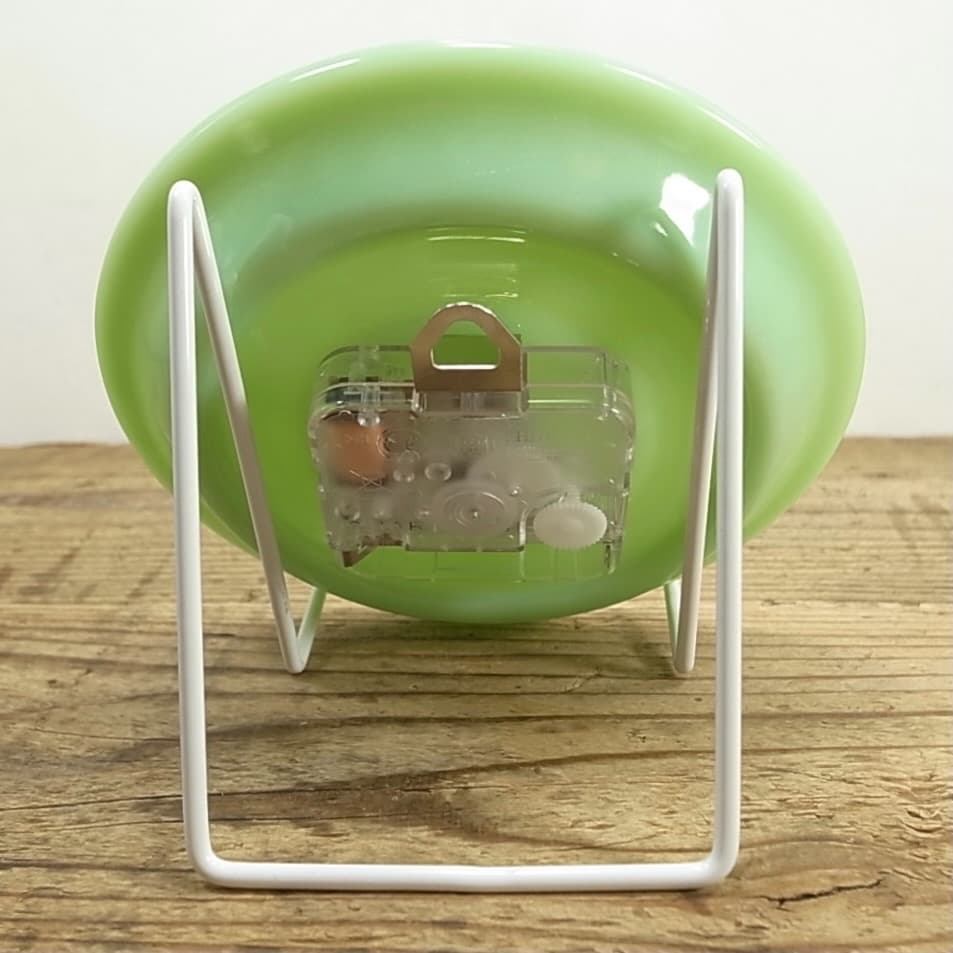 ファイヤーキング ジェードレストランウェア ソーサークロック② 直径 約15cm