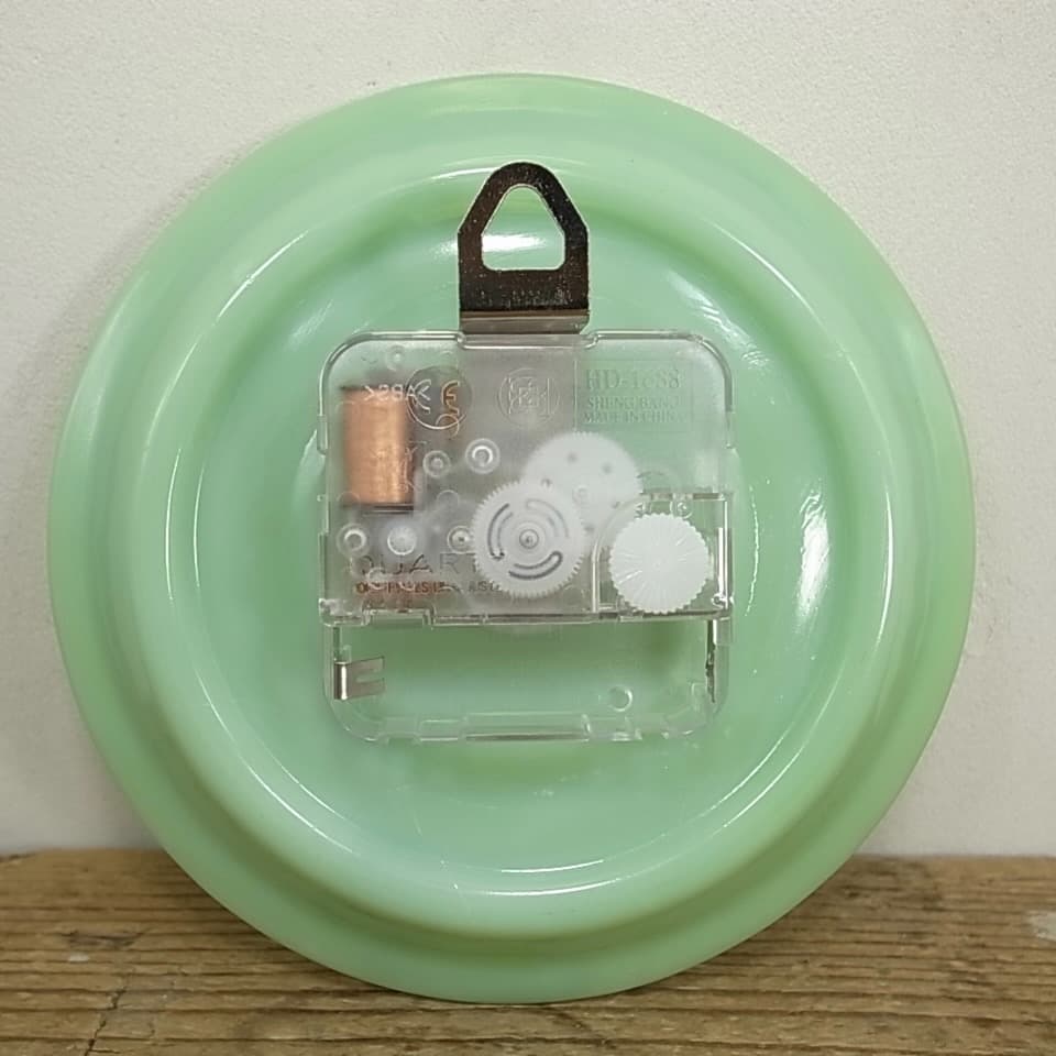 ファイヤーキング ジェードレストランウェア ソーサークロック② 直径 約15cm