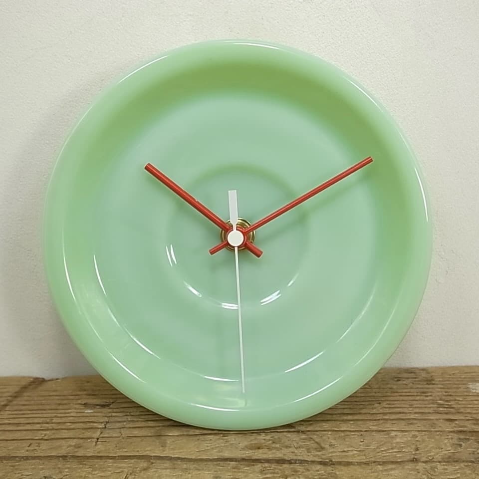 ファイヤーキング ジェードレストランウェア ソーサークロック② 直径 約15cm