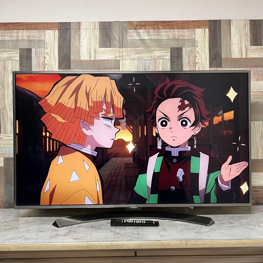即日受渡❣️全国送料込LG4K55V型テレビYouTube.NETFLIX.視聴