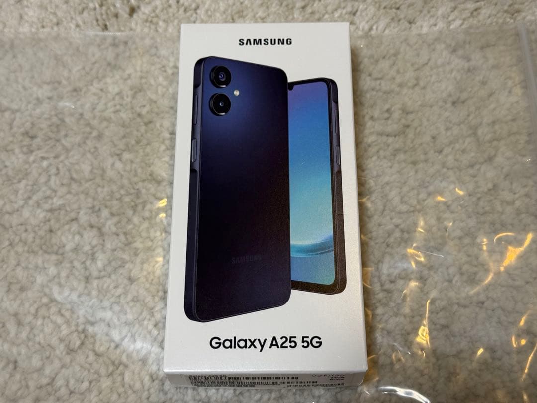 Samsung Galaxy A25 5G 本体 64GB ブラック 使用僅か