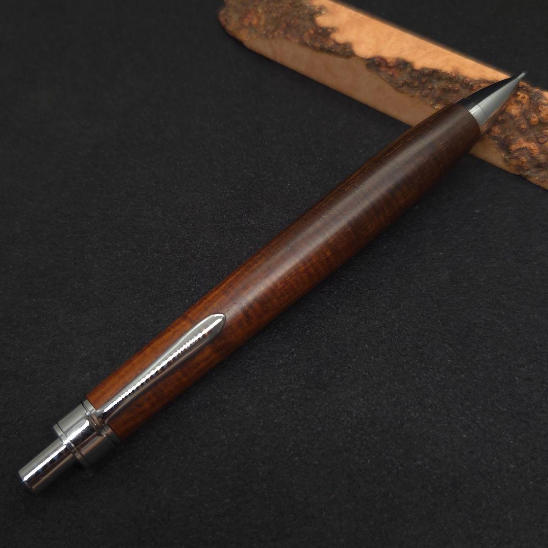 No.39ハンドメイド木軸シャーペンサイアミーズローズウッド