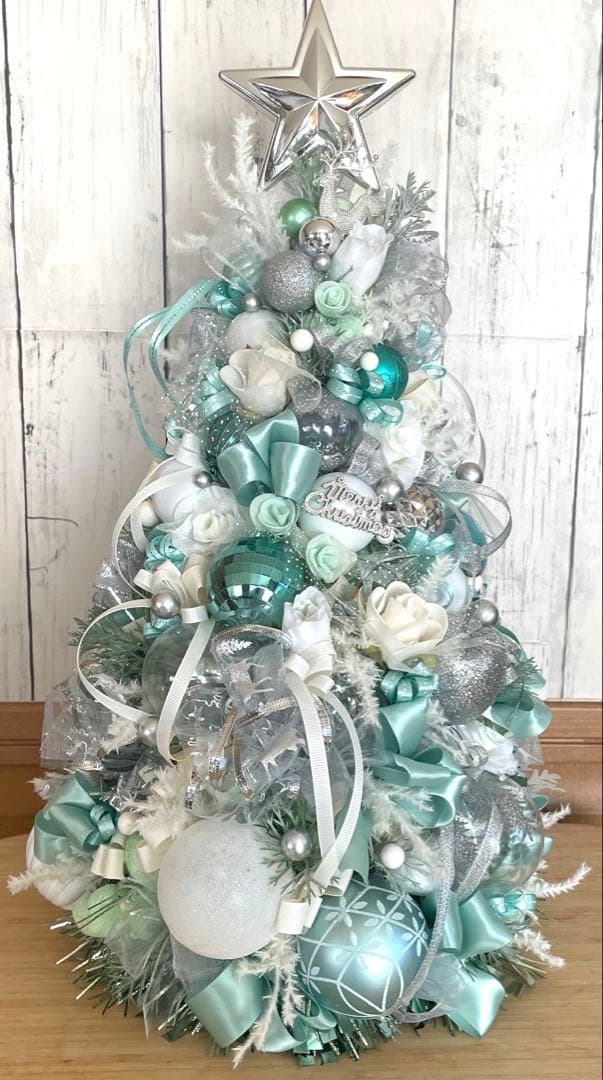 クリスマスツリー ミントグリーン❣️45センチ❣️LUCU❣️