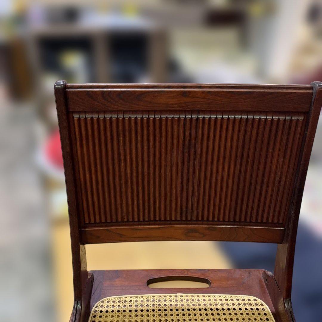 【karimoku】◇木製座椅子◆程度良好◇まとめ買い歓迎◆F