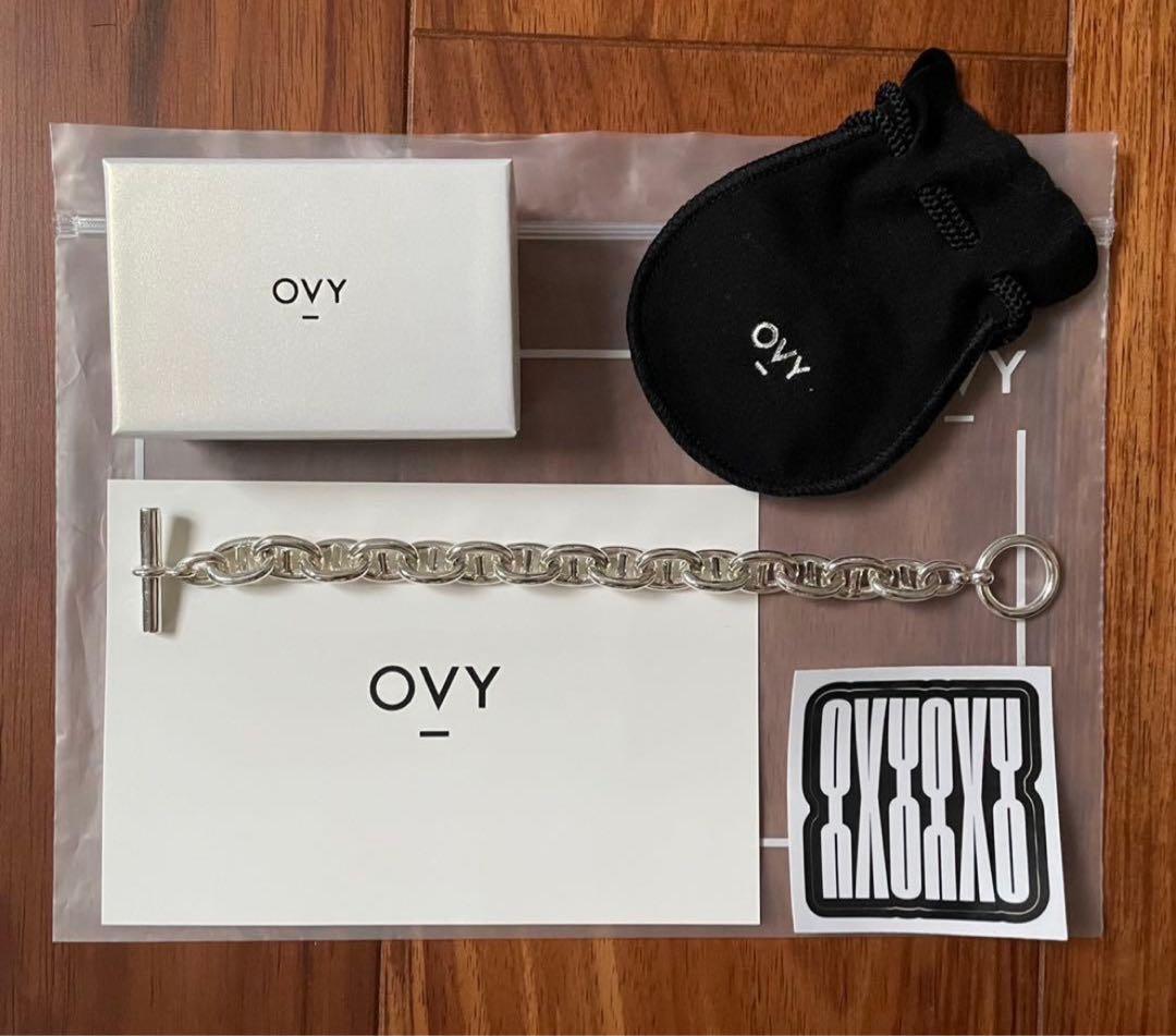 OVY Silver Anchor Chain Bracelet 希少Sサイズ