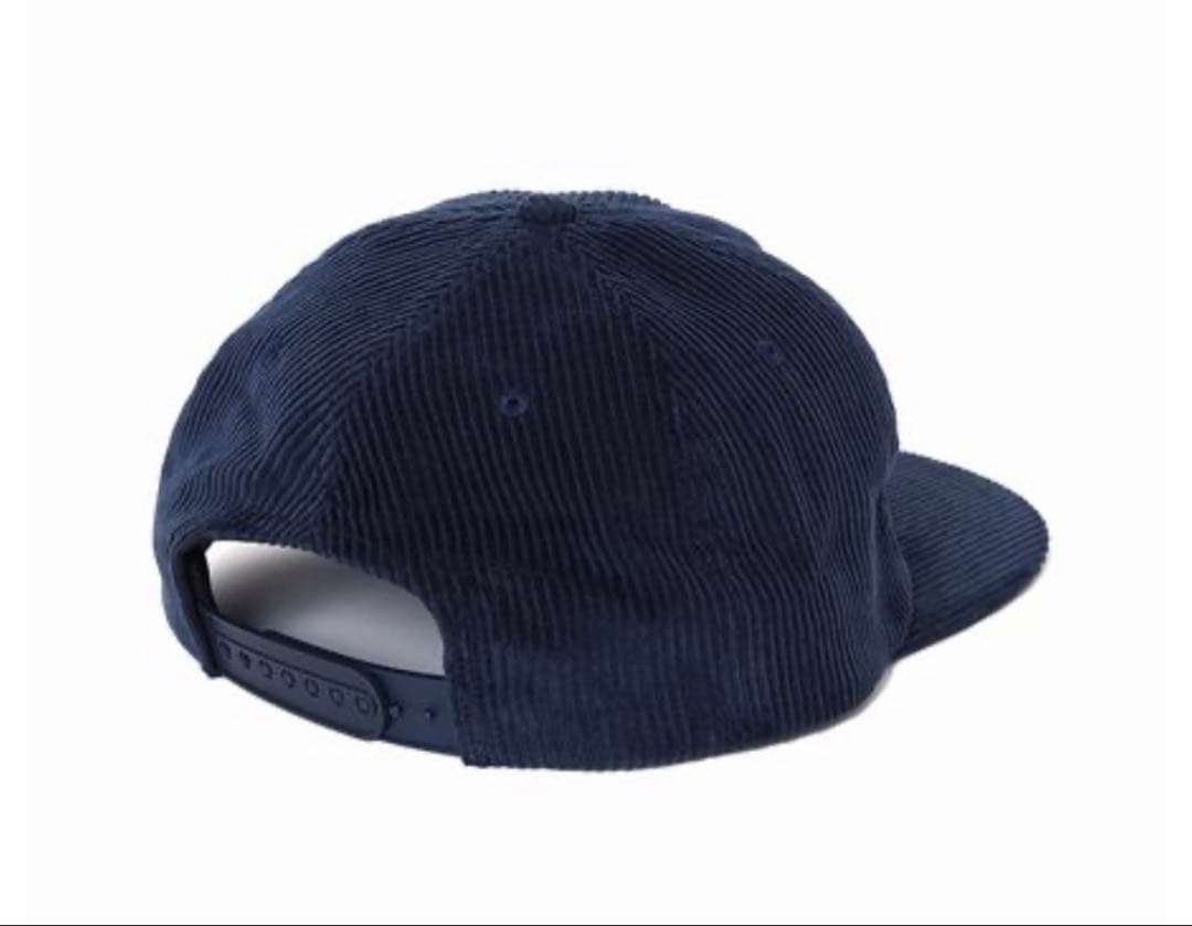 challenger 25awコーデュロイキャップ　ネイビー