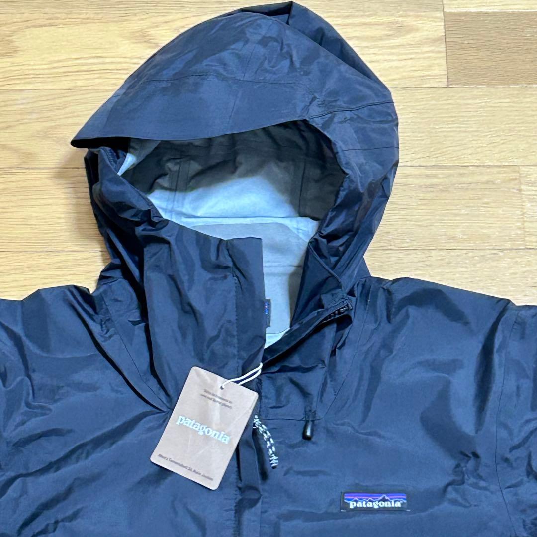 パタゴニアトレントシェル 3L・レイン・ジャケット　ブラックSサイズ