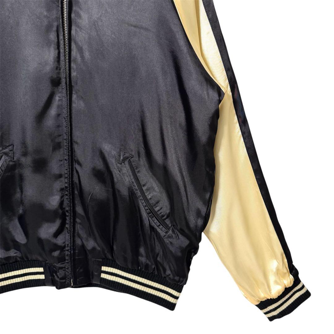 美品 CROPPED HEADS スカジャン リバーシブル 鷹 刺繍 スーベニア