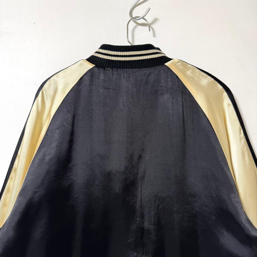 美品 CROPPED HEADS スカジャン リバーシブル 鷹 刺繍 スーベニア