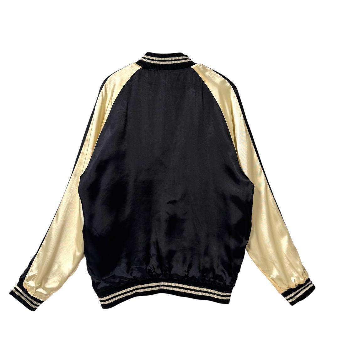 美品 CROPPED HEADS スカジャン リバーシブル 鷹 刺繍 スーベニア