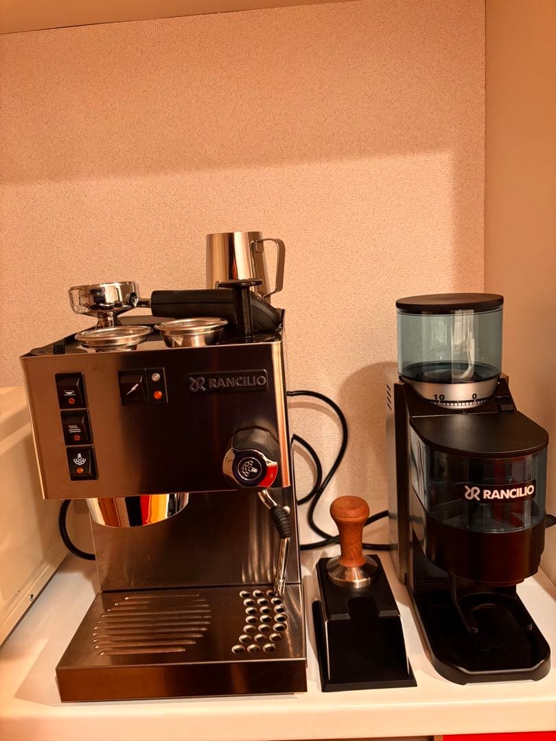 Rancilio シルビア／ロッキー　エスプレッソマシン グラインダー