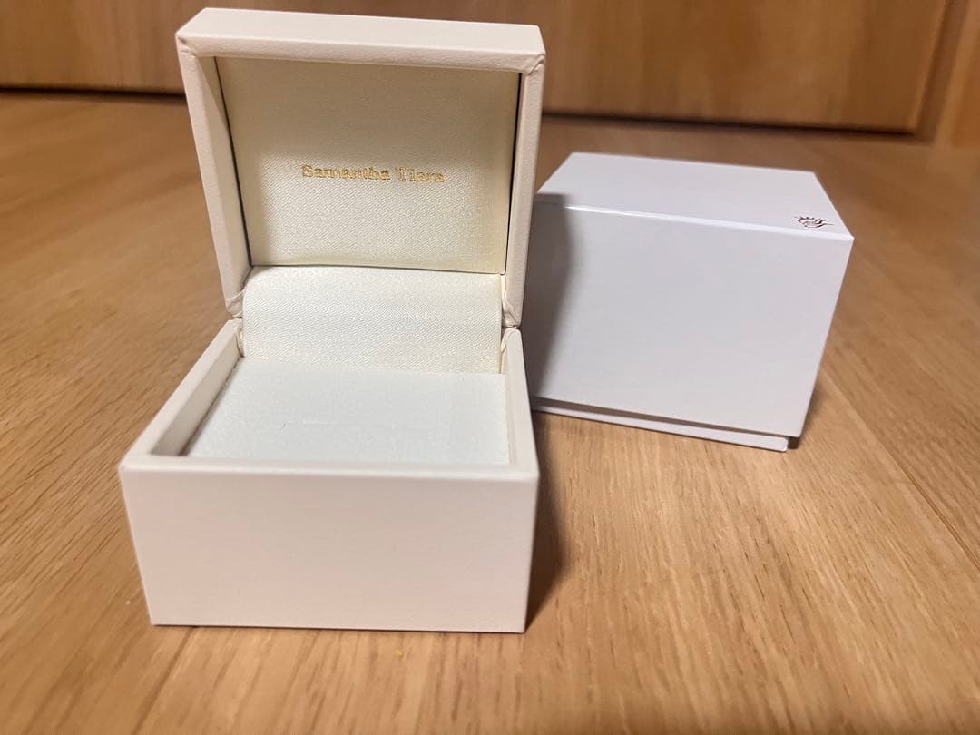 【咲絵】花モチーフ ピンクゴールドリング