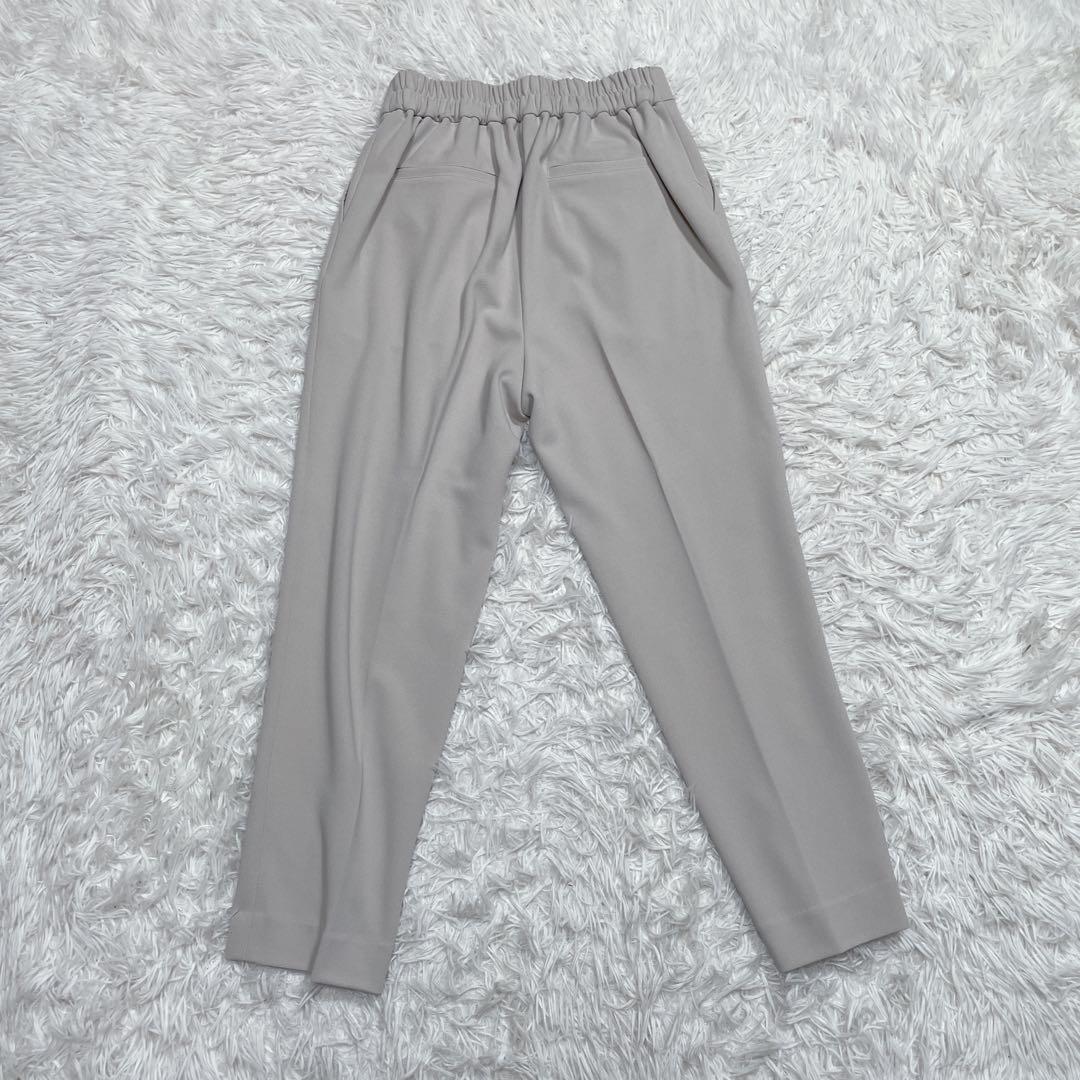 極美品　グローバルワーク　ノーカラー　スーツ　セットアップ　ホワイト　M