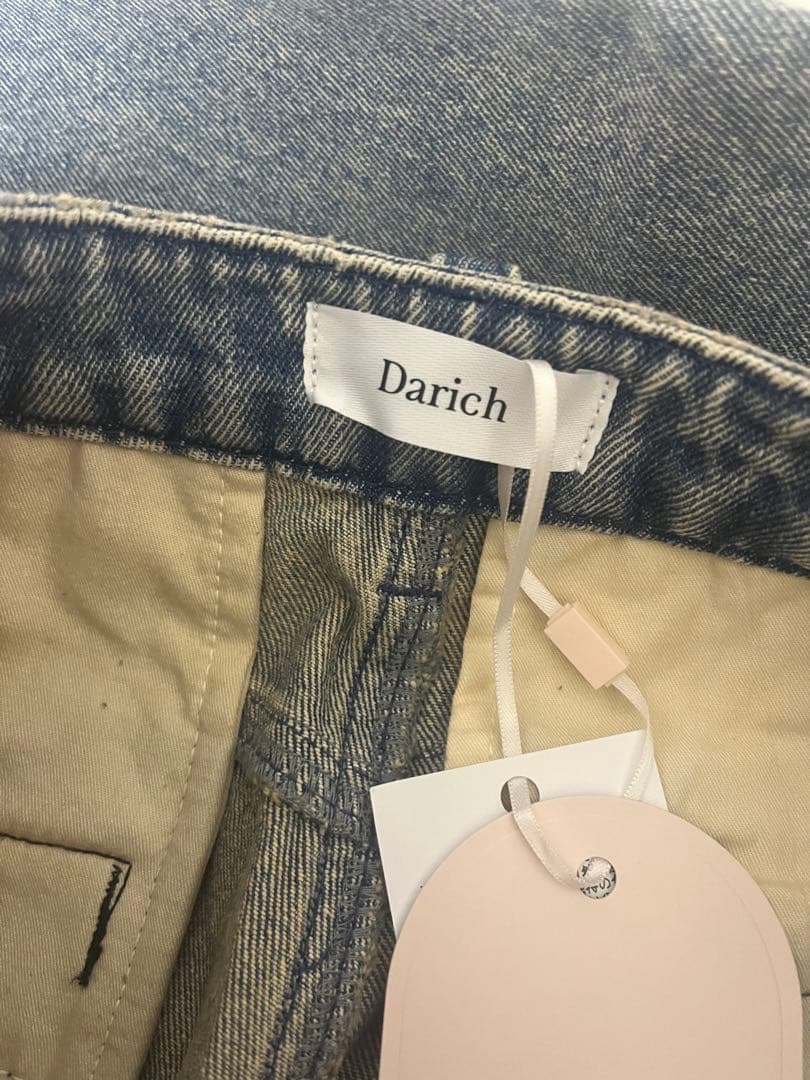 新品タグ付き♡ ダーリッチ ランダムハートパッチワークデニムパンツ S