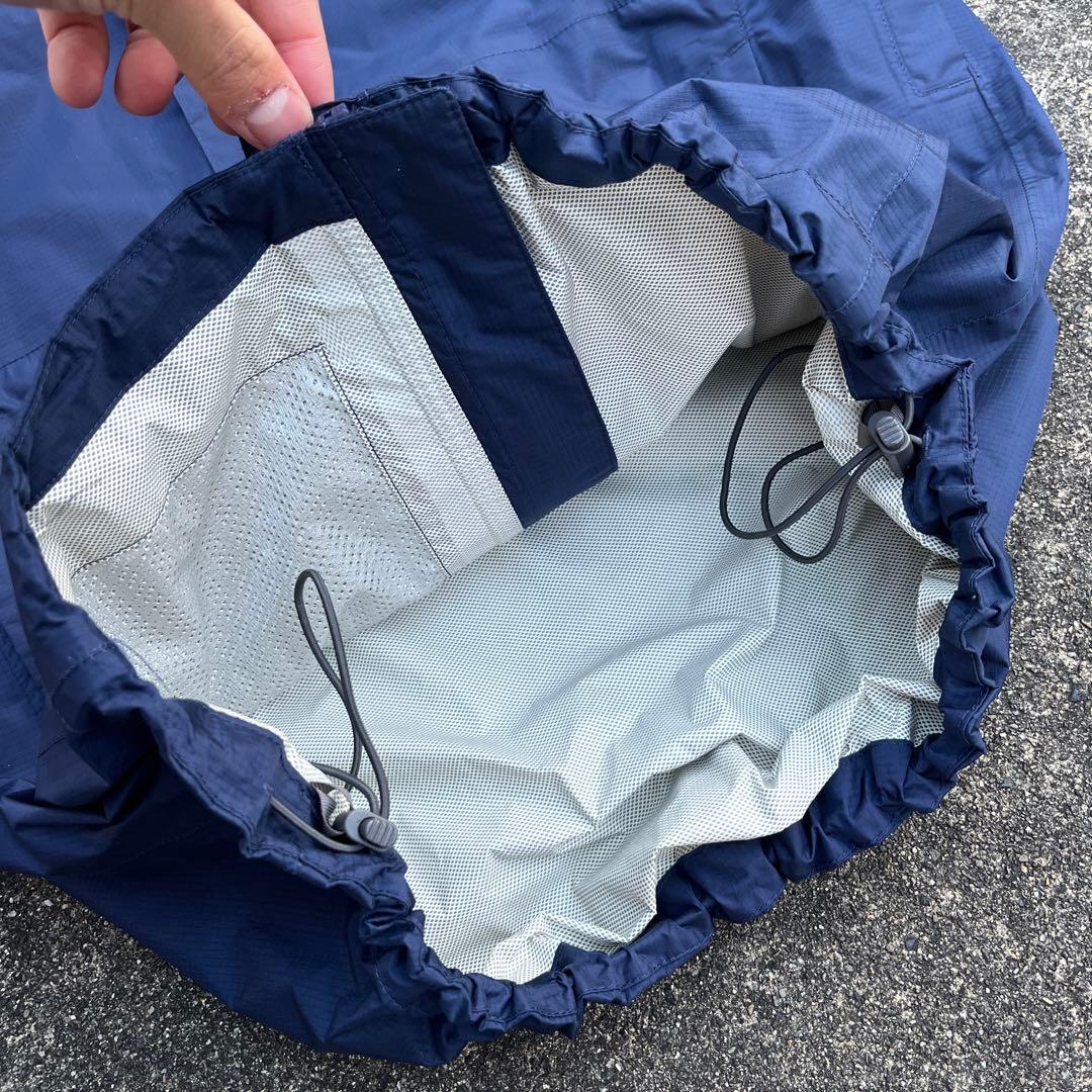 Patagonia トレントシェル・ジャケット ネイビー ドローコード付