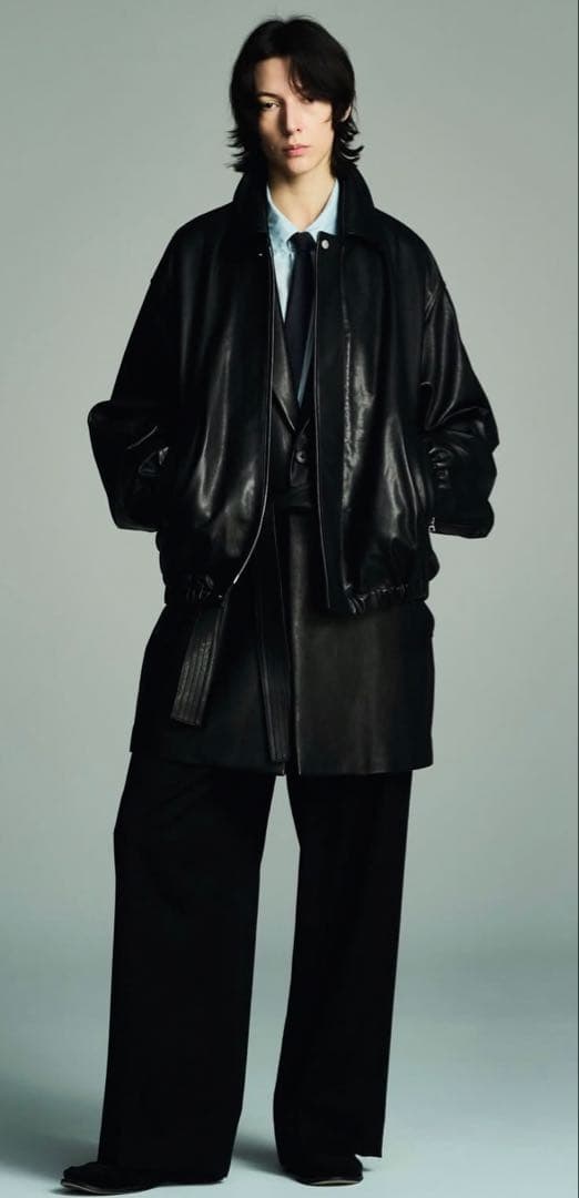 限定　EX SHEEP LEATHER ZIP SHORT JACKET