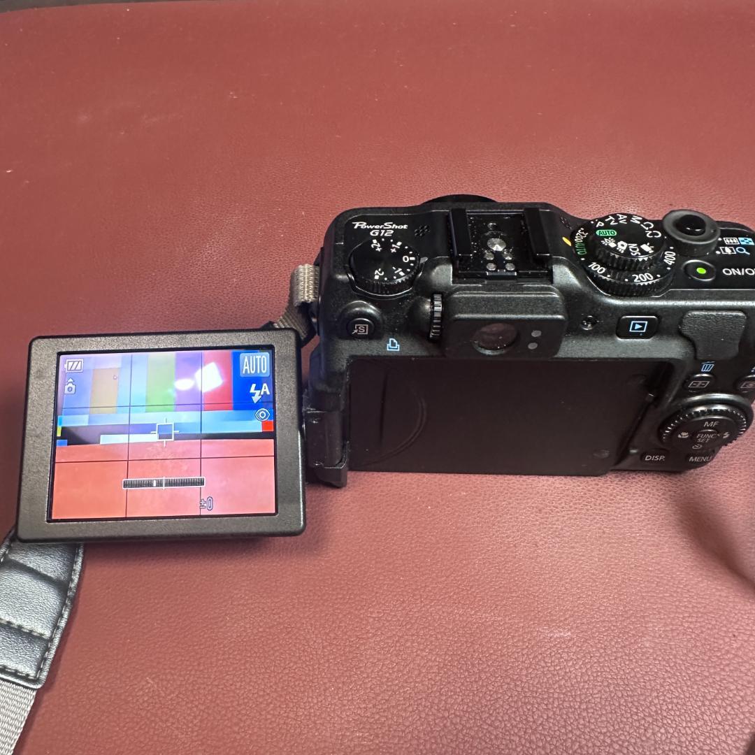 【完動・美品】Canon Power Shot G12 SDカード16GB付き