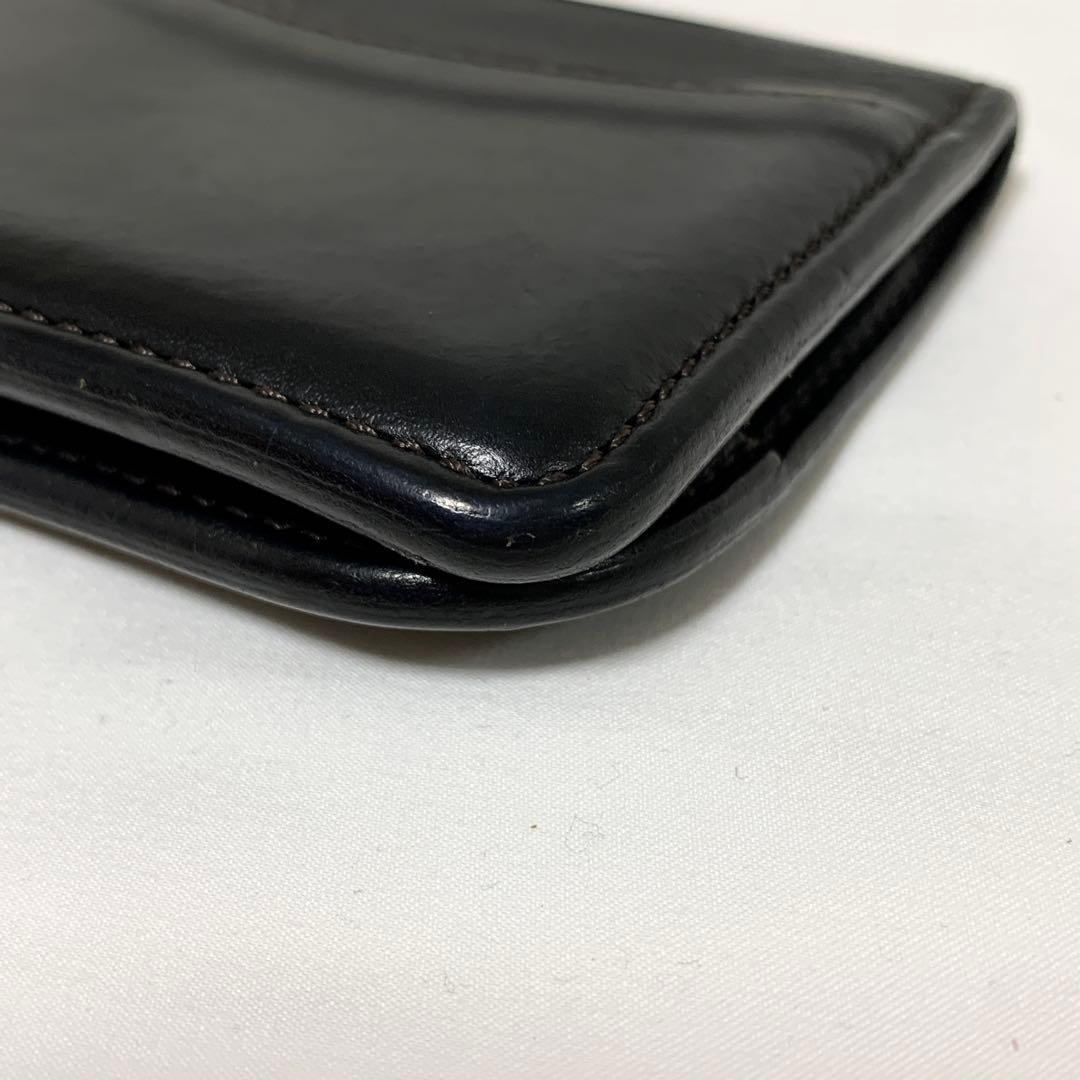 ワイルドスワンズ ケース 王冠ロゴ パーム ブラック カードケース