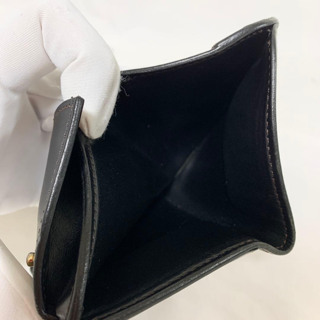 ワイルドスワンズ ケース 王冠ロゴ パーム ブラック カードケース