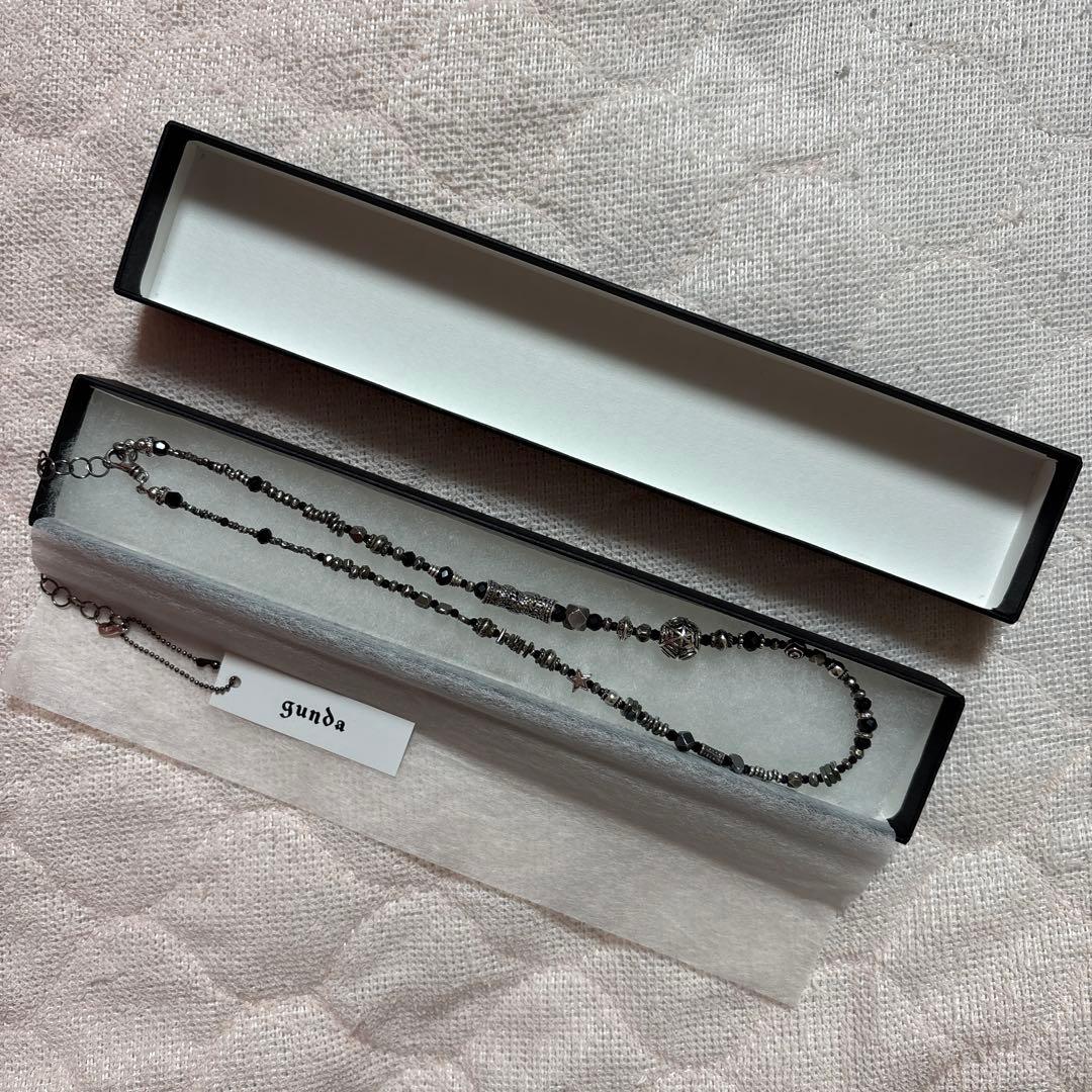 【新品】gunda CLUSTER NECKLACE [クラスター ネックレス]