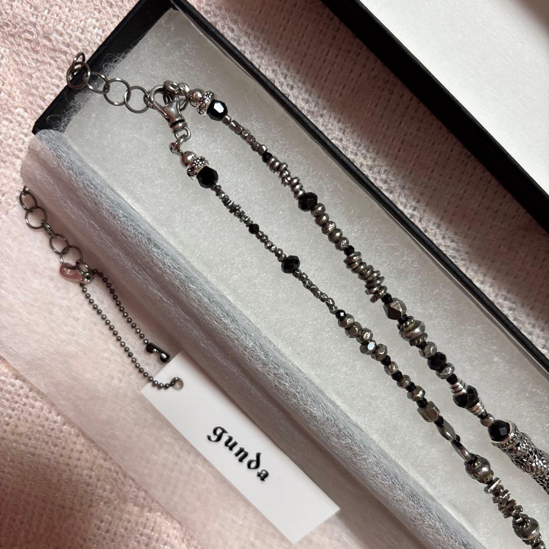 【新品】gunda CLUSTER NECKLACE [クラスター ネックレス]
