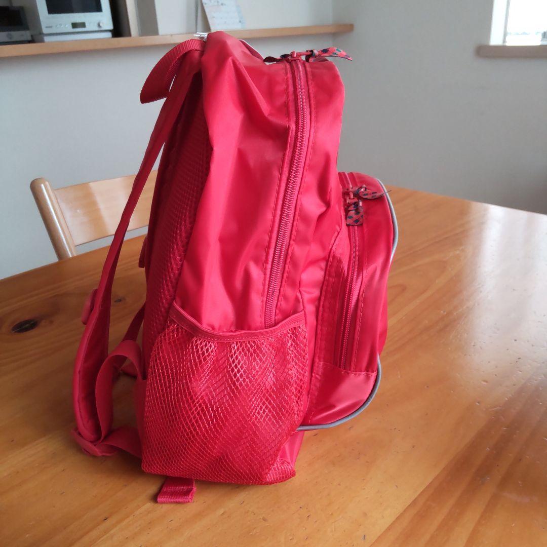 《新品》familiar（ファミリア）赤 ファミリア リュックサック