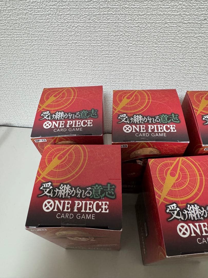 ワンピースカードゲーム OP-13 受け継がれる意志 5 BOX 未開封