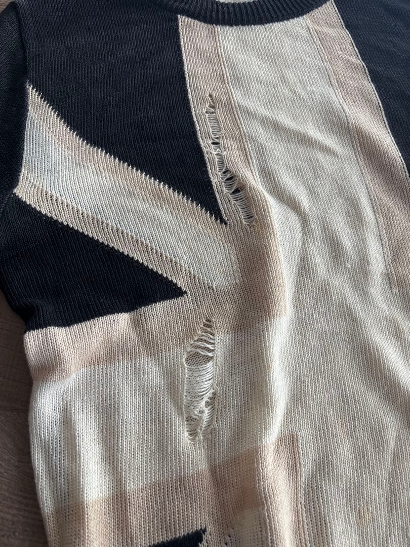 BALMAINユニオンジャック ニットセーター