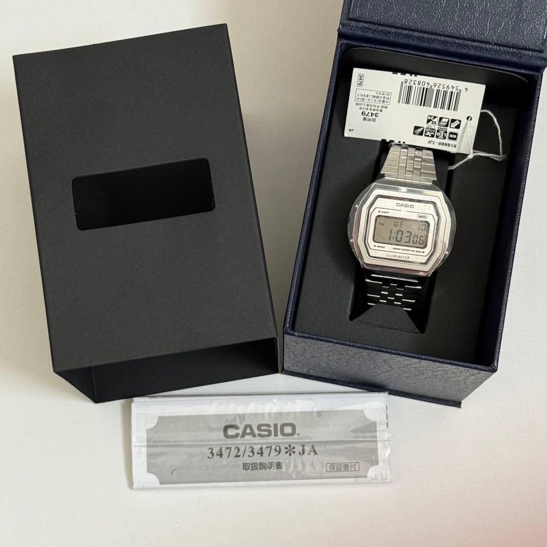 新品未使用CASIO プレミアムシリーズ A1000A-7JF シルバー