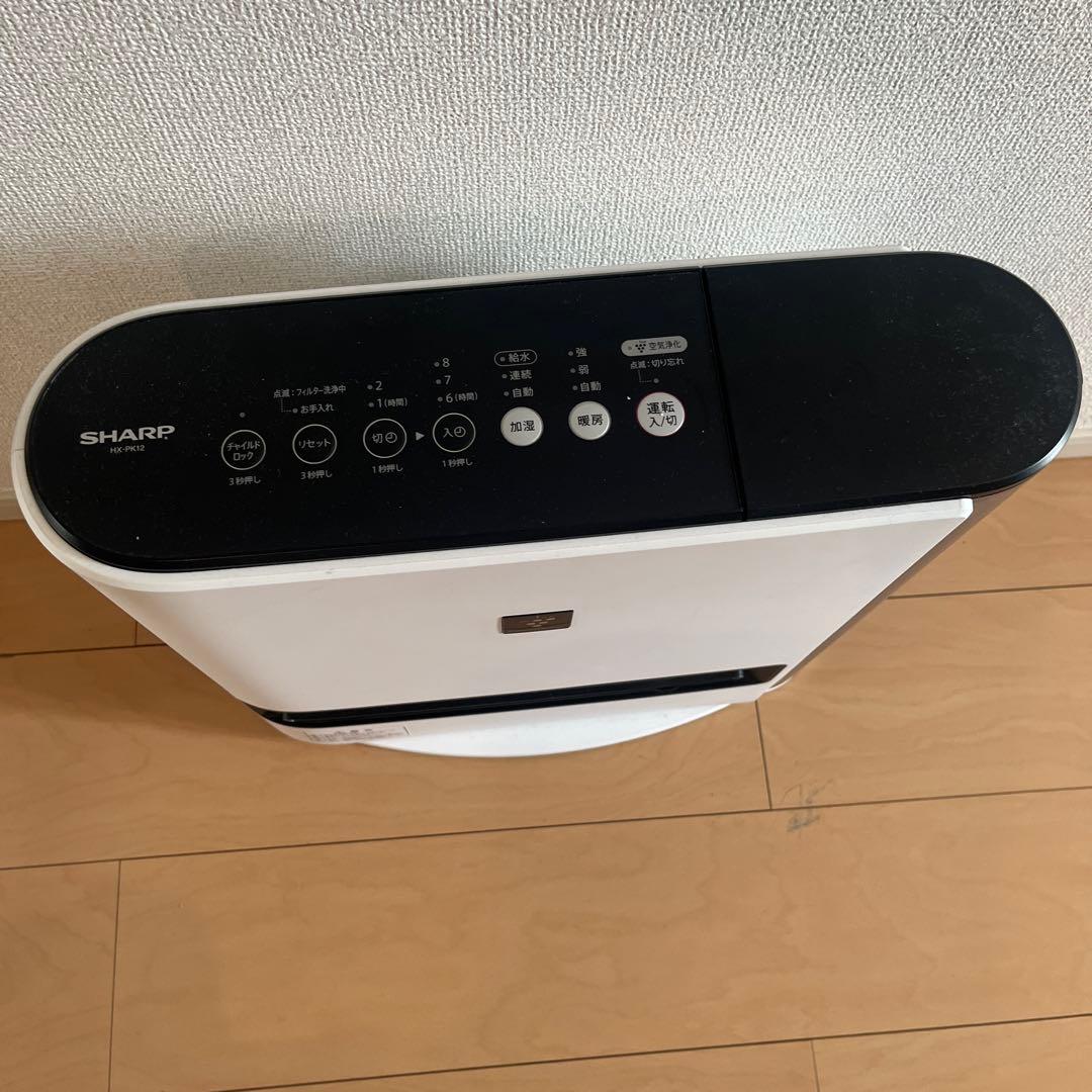 セラミックファンヒーター ホワイト/グレー