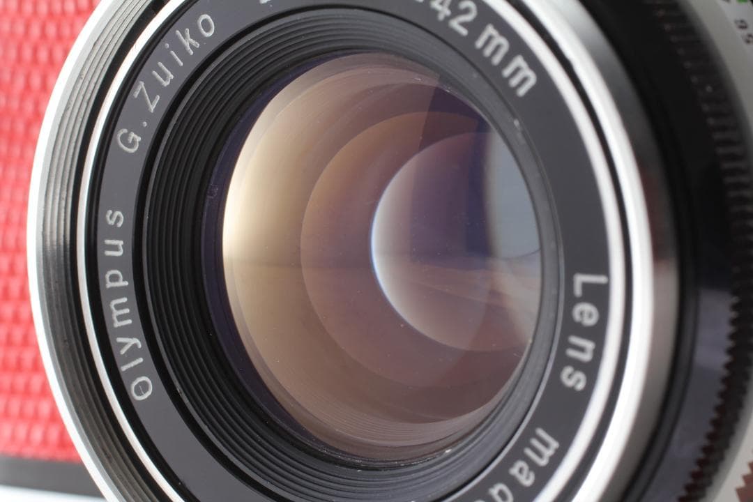 【整備済　並品】レッド オリンパス 35 SP メーター不良 #1284