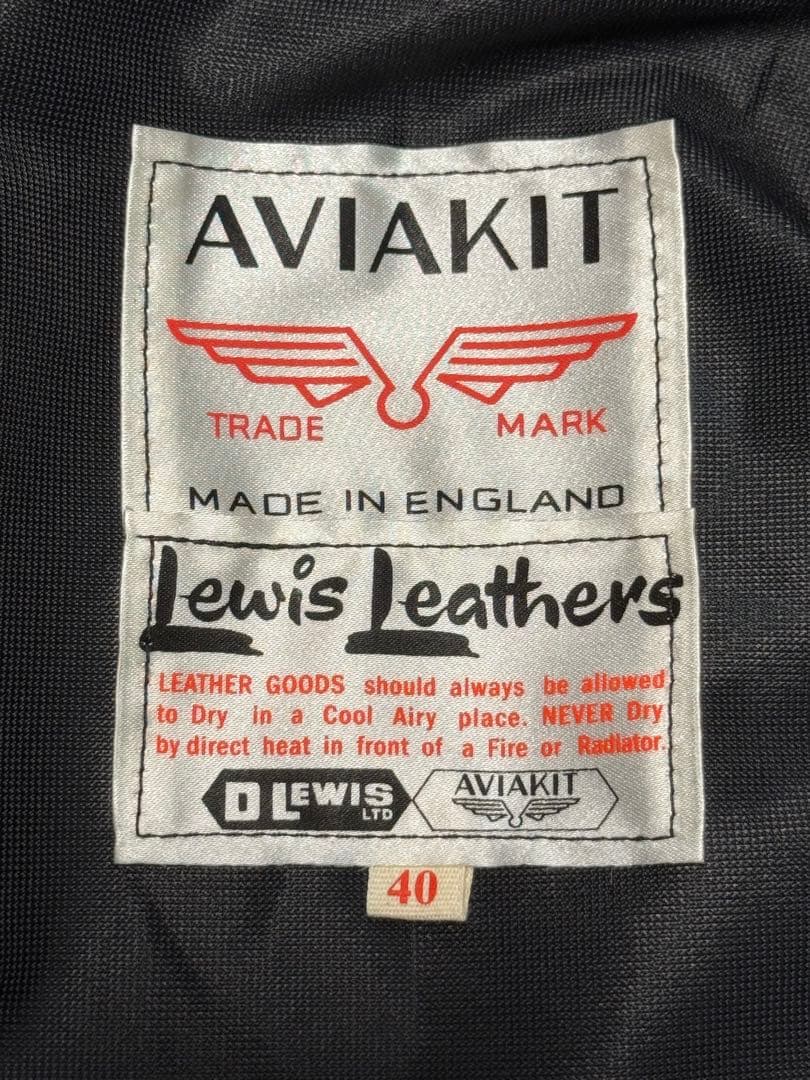 ジャケット・アウター LewisLeathers Cyclone Tight-Fit Black