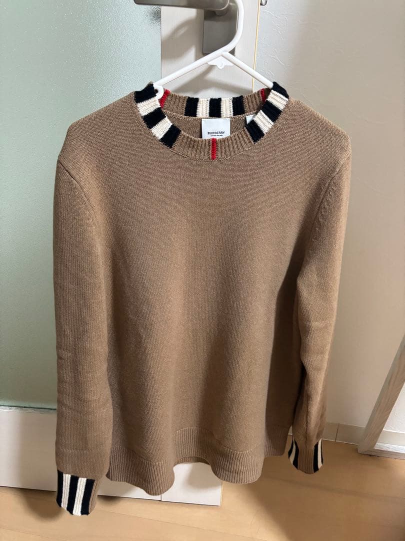 美品☆BURBERRY カシミア ニット M