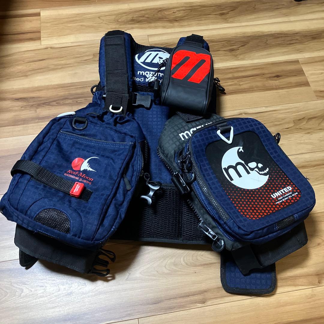 mazume Red Moon フィッシング用ライフジャケット