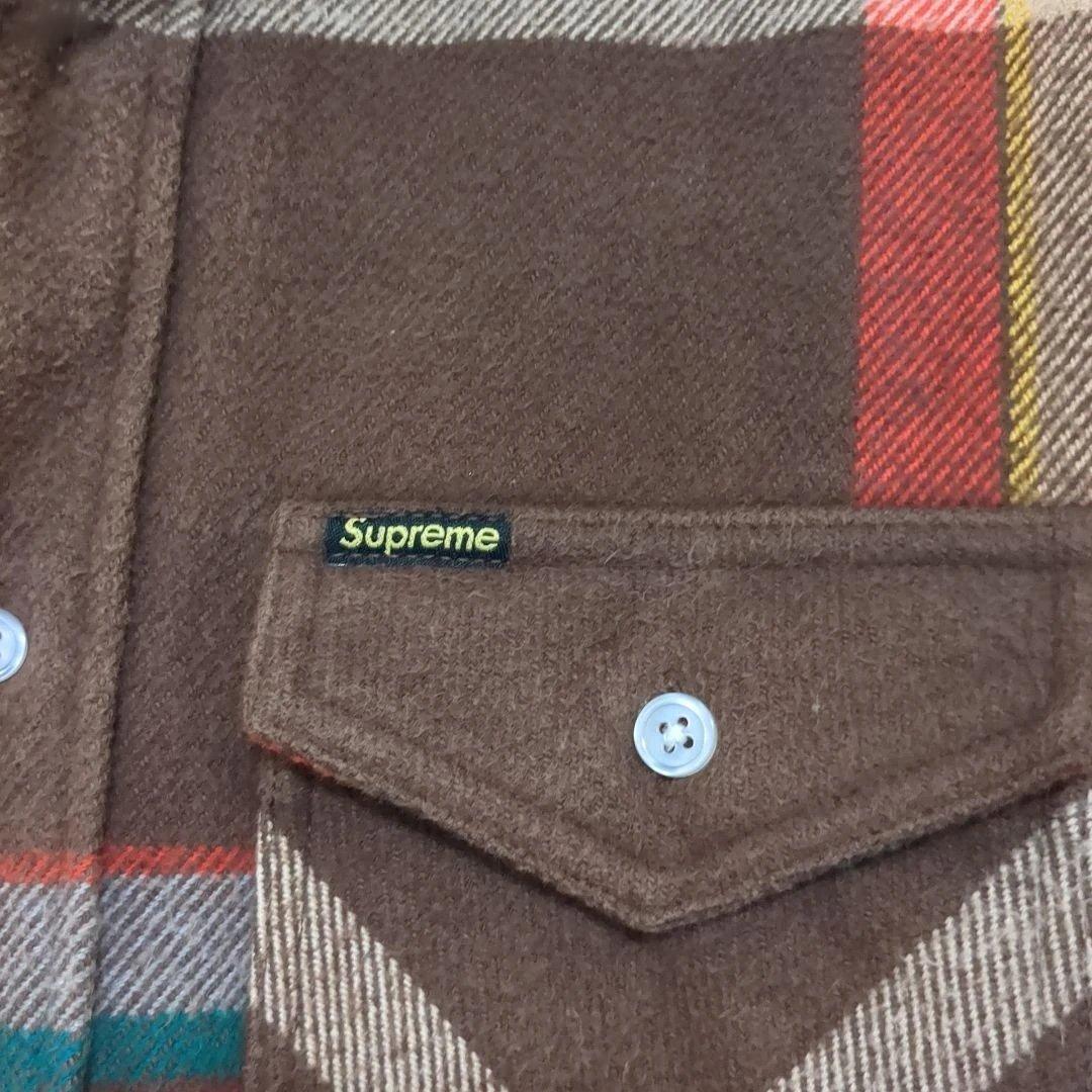 Supreme チェック柄 フランネルネルシャツ